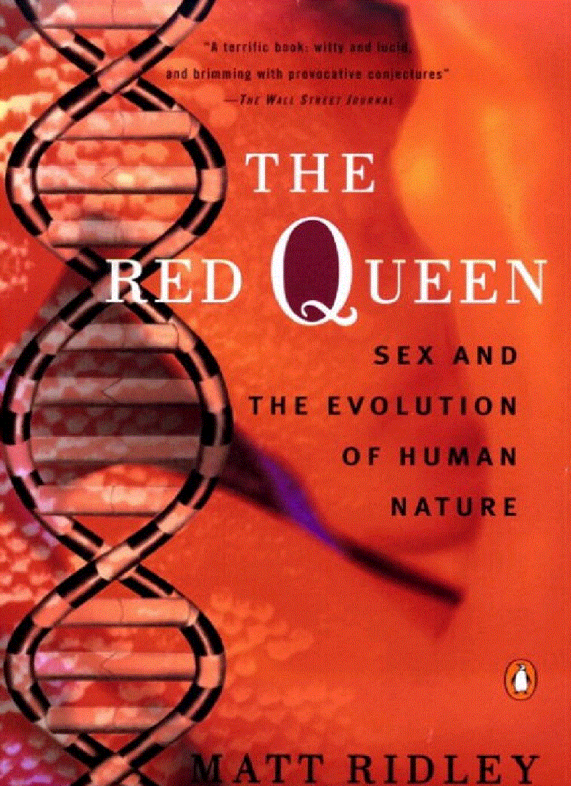 image for page The Red Queen Sex and the Evolution of Human Nature