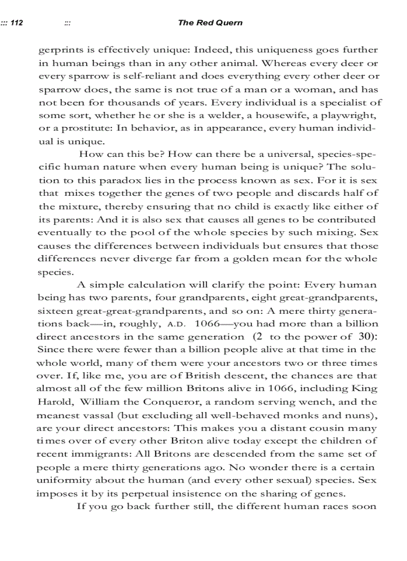 image for page The Red Queen Sex and the Evolution of Human Nature