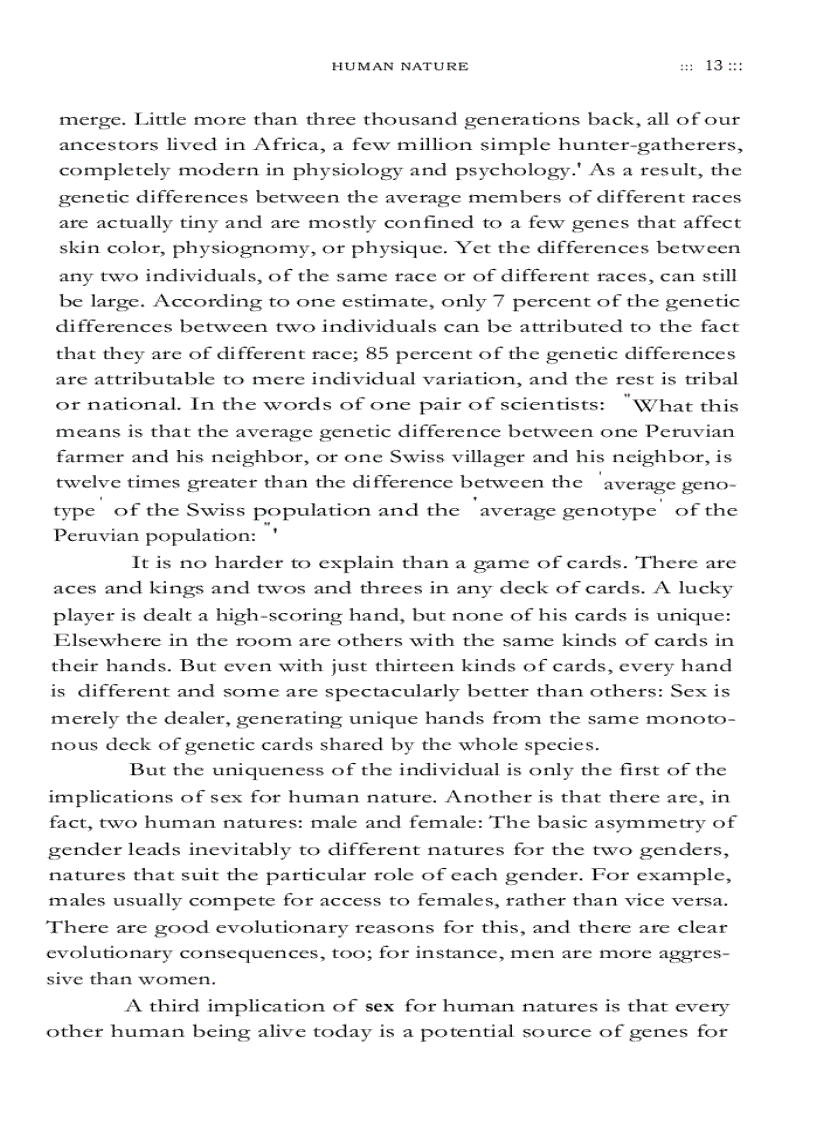 image for page The Red Queen Sex and the Evolution of Human Nature