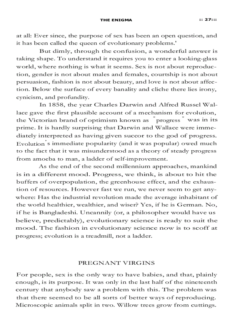 image for page The Red Queen Sex and the Evolution of Human Nature