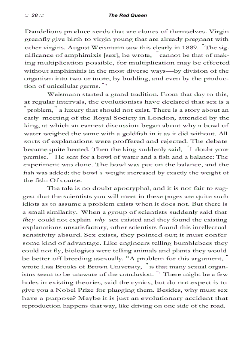 image for page The Red Queen Sex and the Evolution of Human Nature