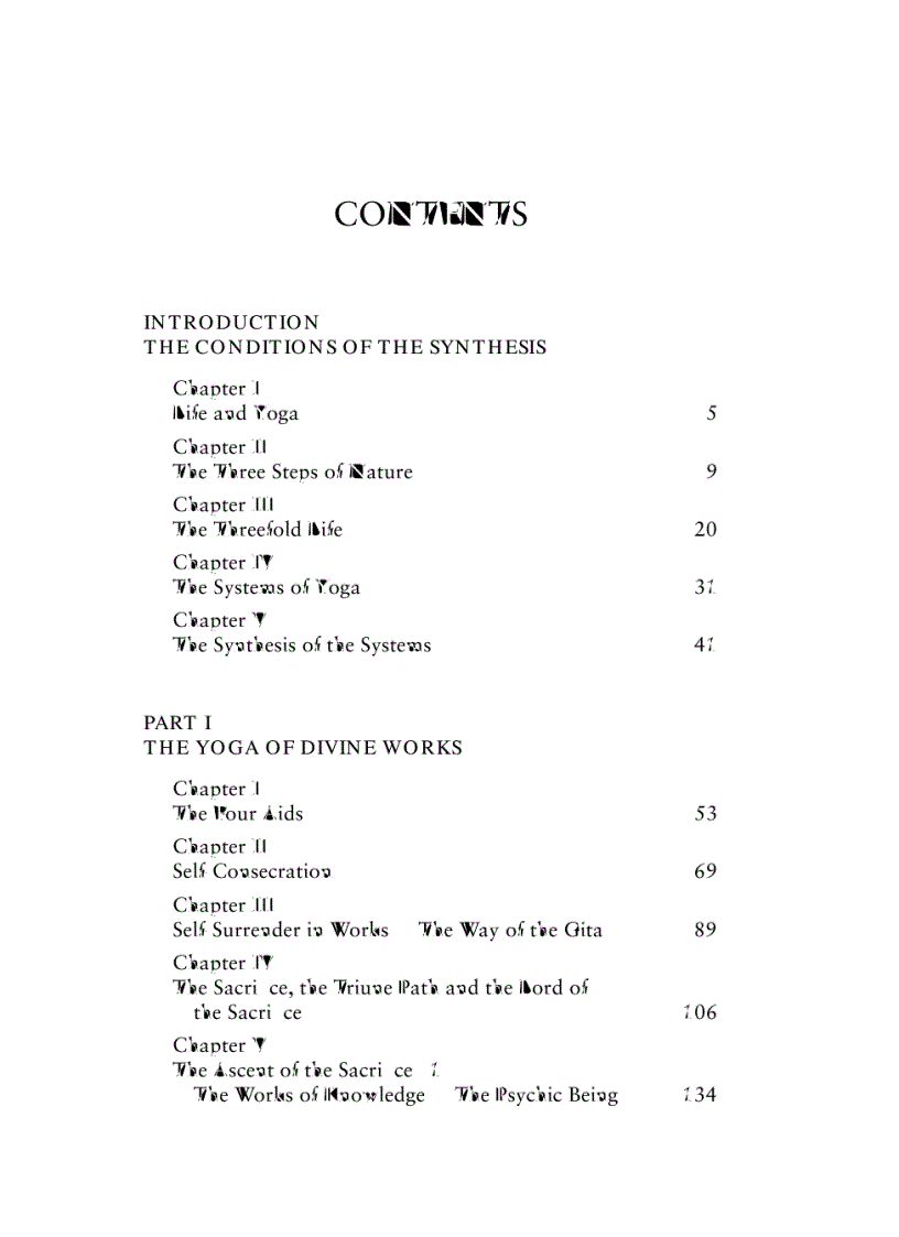 image for page The Synthesis Of Yoga