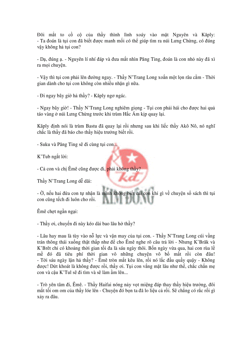 image for page Chuyện xứ Lang Biang Tập 3 Chủ nhân núi Lưng Chừng