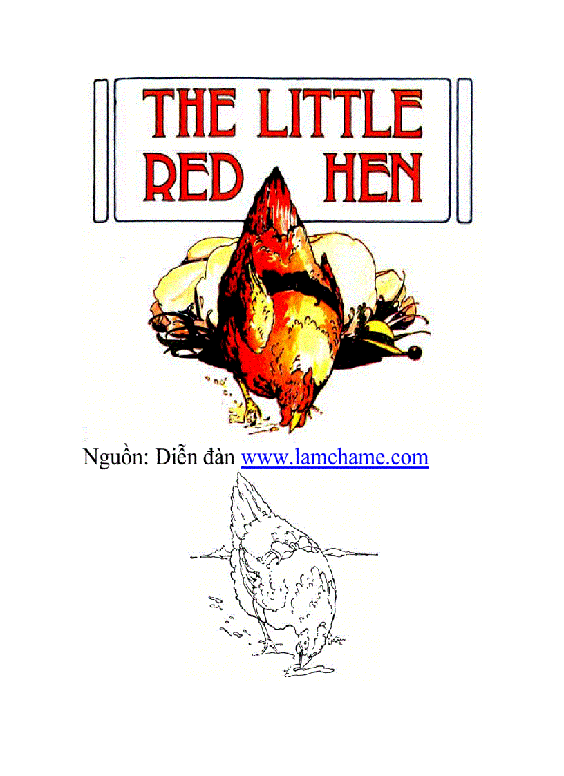 image for page Cô Gà Mái Đỏ