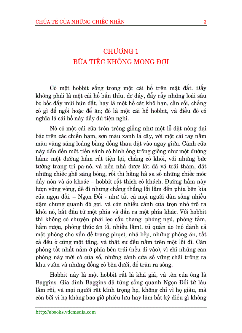 image for page Harry potter Chúa Tể Của Những Chiếc Nhẫn Quyển 1