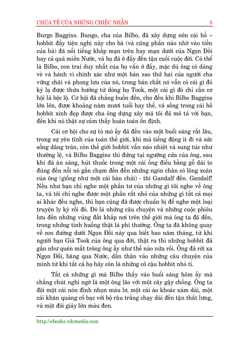 image for page Harry potter Chúa Tể Của Những Chiếc Nhẫn Quyển 1