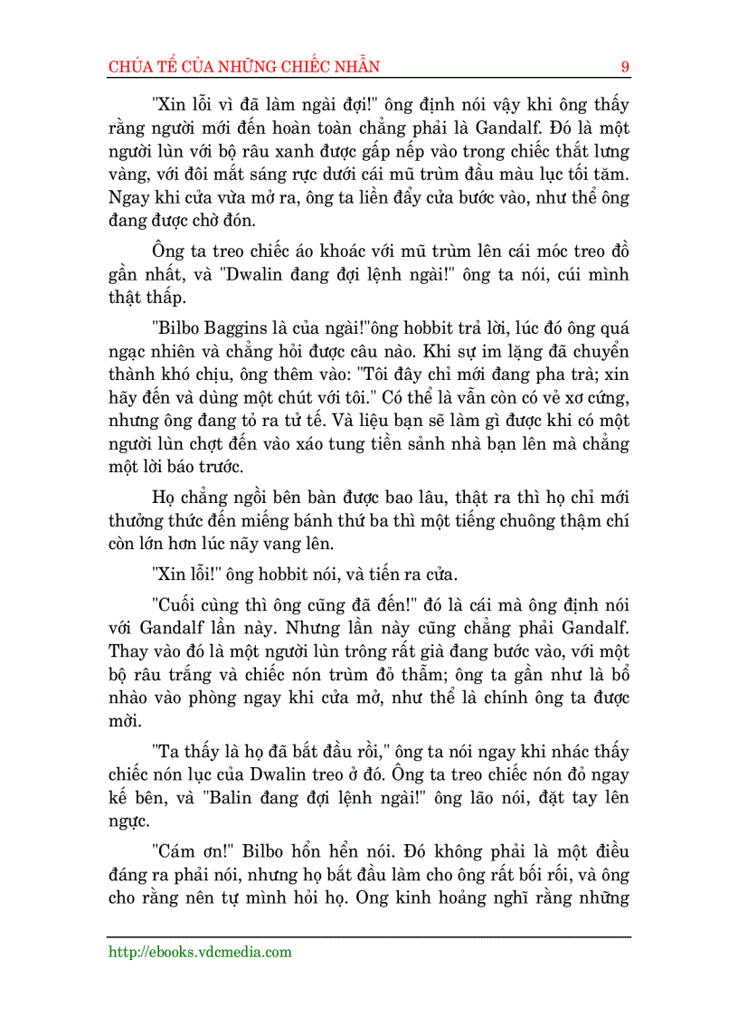 image for page Harry potter Chúa Tể Của Những Chiếc Nhẫn Quyển 1