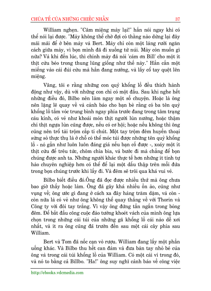 image for page Harry potter Chúa Tể Của Những Chiếc Nhẫn Quyển 1