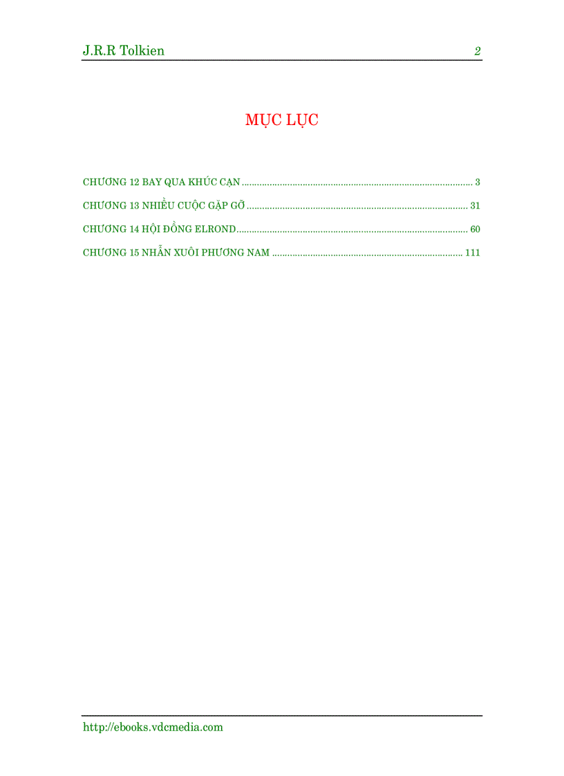 image for page Harry potter Chúa Tể Của Những Chiếc Nhẫn Quyển 6