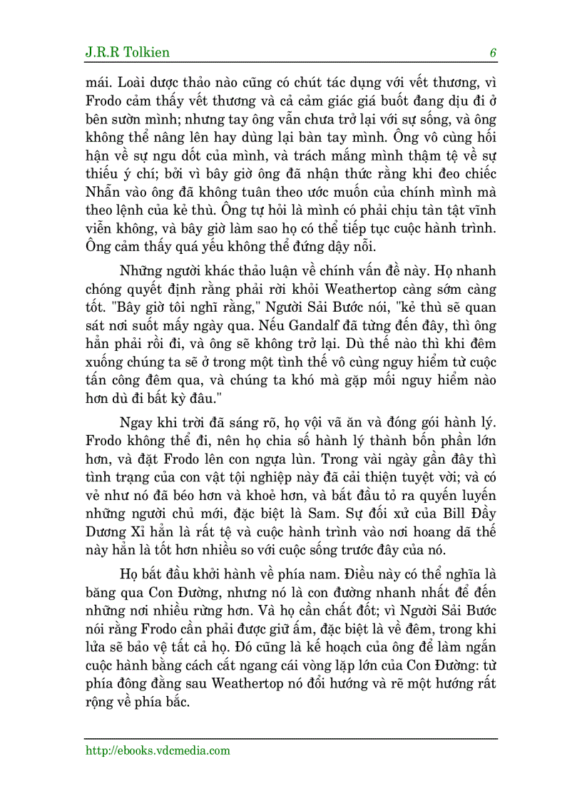 image for page Harry potter Chúa Tể Của Những Chiếc Nhẫn Quyển 6