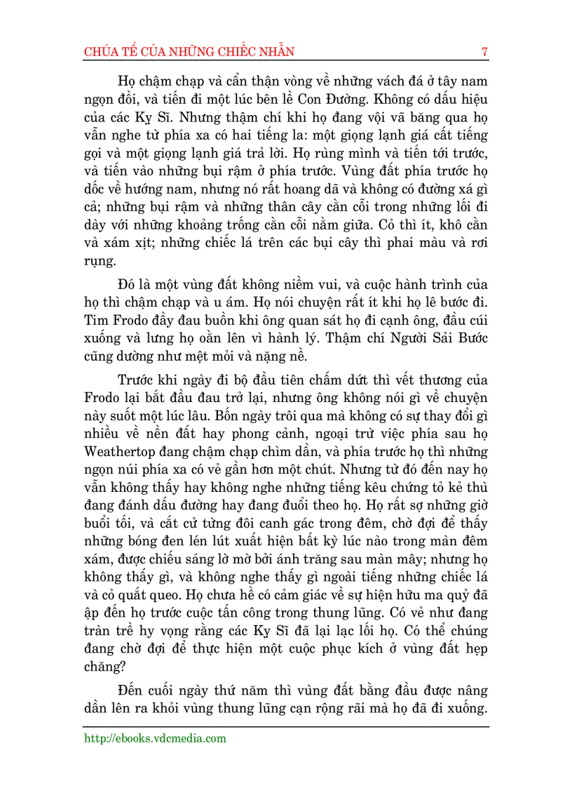 image for page Harry potter Chúa Tể Của Những Chiếc Nhẫn Quyển 6