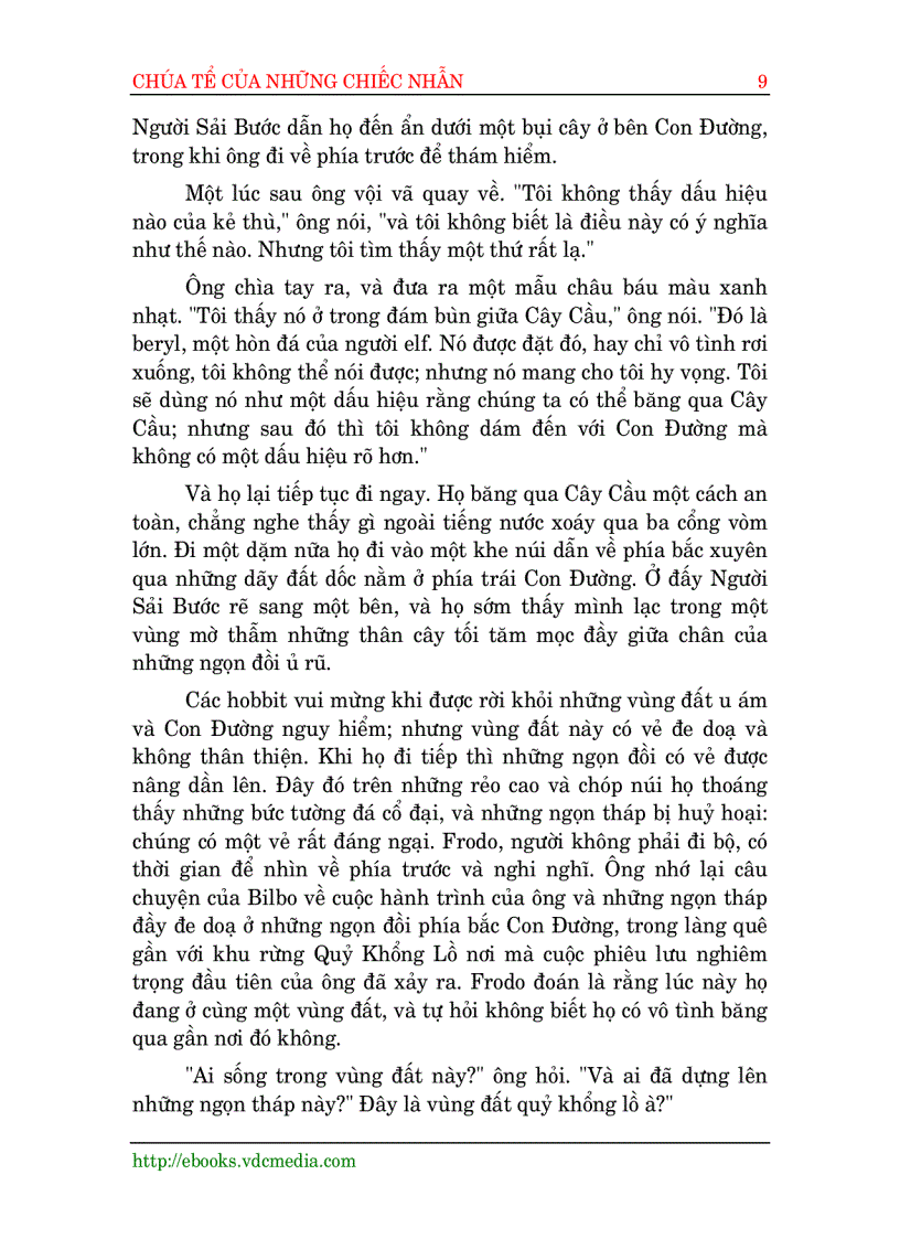 image for page Harry potter Chúa Tể Của Những Chiếc Nhẫn Quyển 6