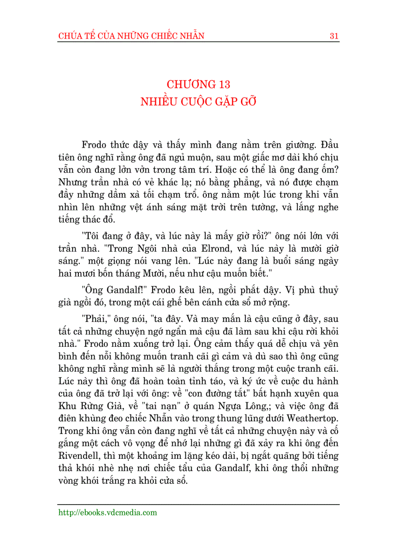 image for page Harry potter Chúa Tể Của Những Chiếc Nhẫn Quyển 6