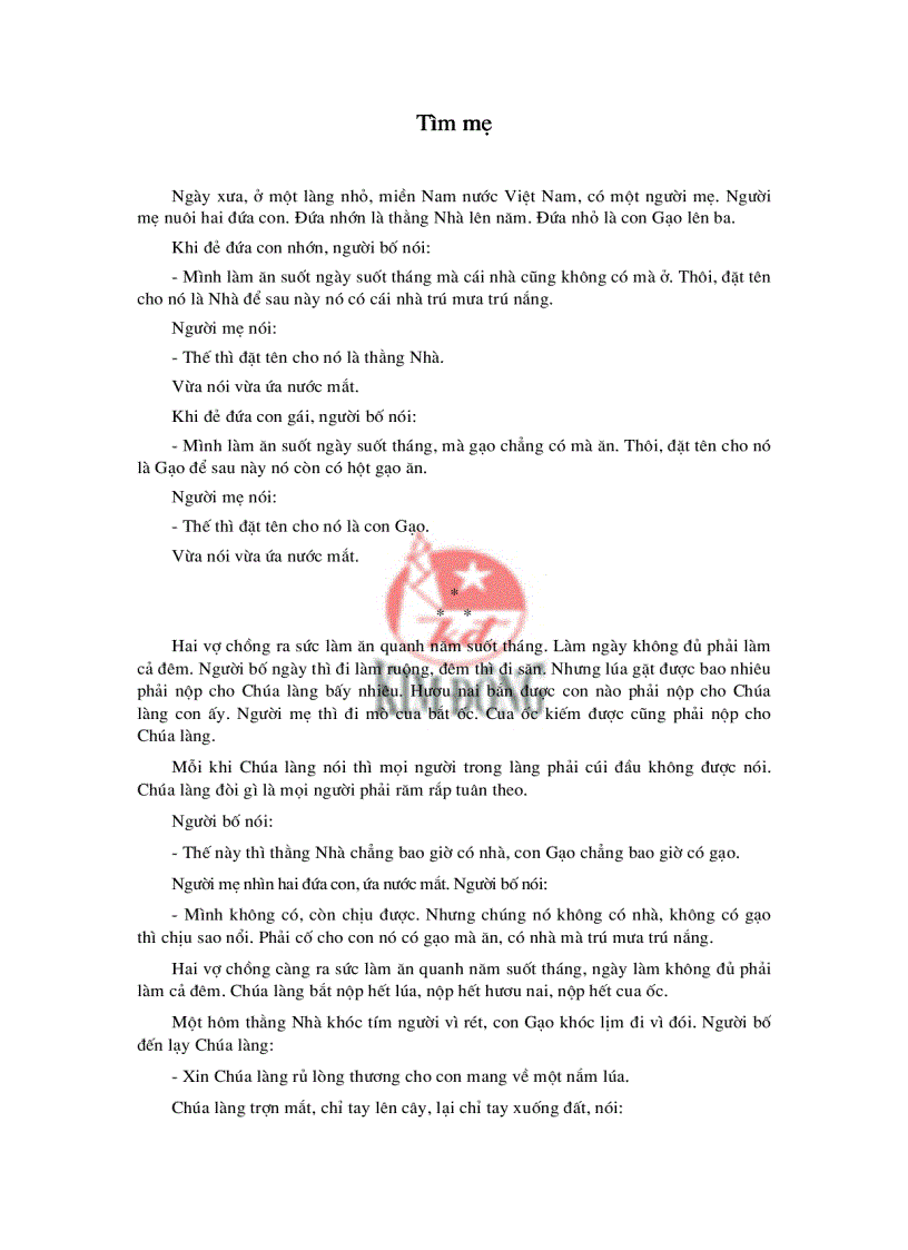 image for page Tìm mẹ