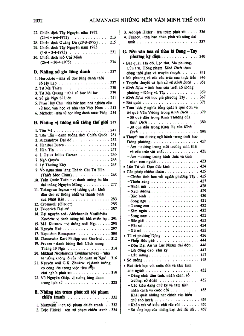 image for page Almanach Những Nền Văn Minh Thế Giới