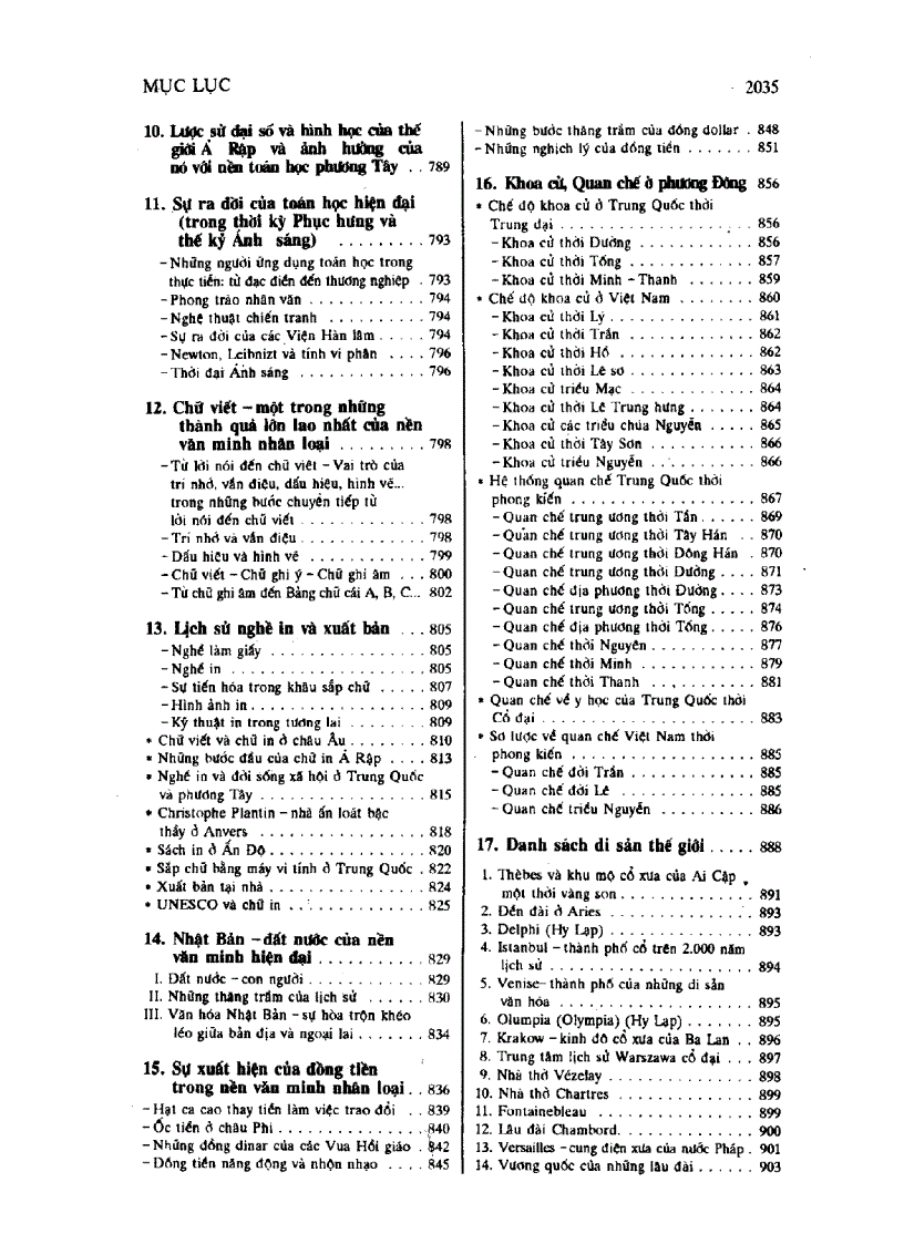 image for page Almanach Những Nền Văn Minh Thế Giới