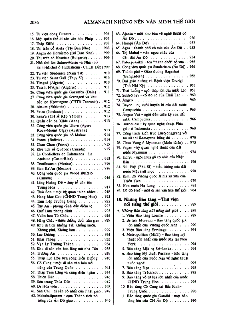 image for page Almanach Những Nền Văn Minh Thế Giới