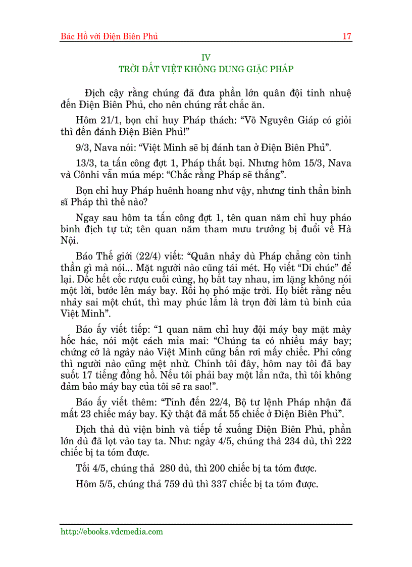 image for page Bác Hồ Với Điện Biên Phủ