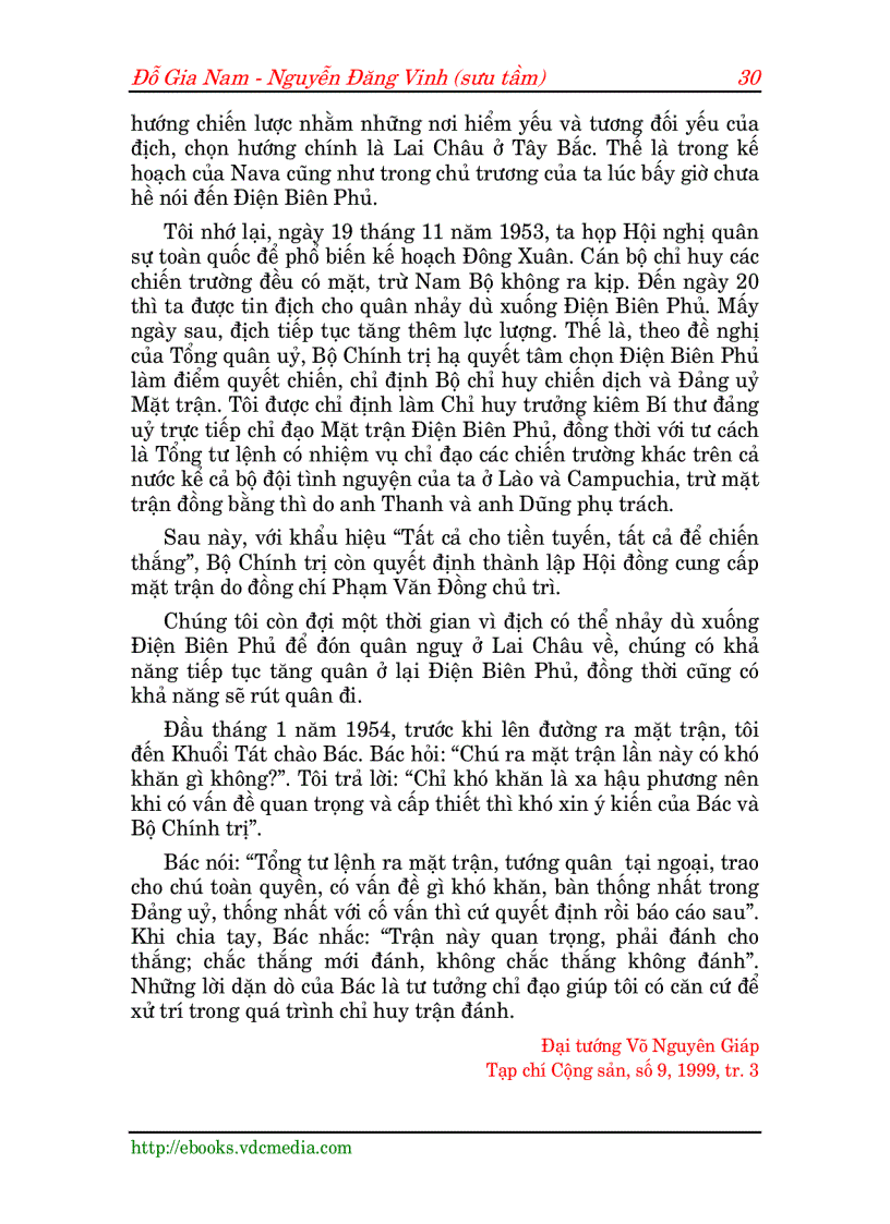 image for page Bác Hồ Với Điện Biên Phủ