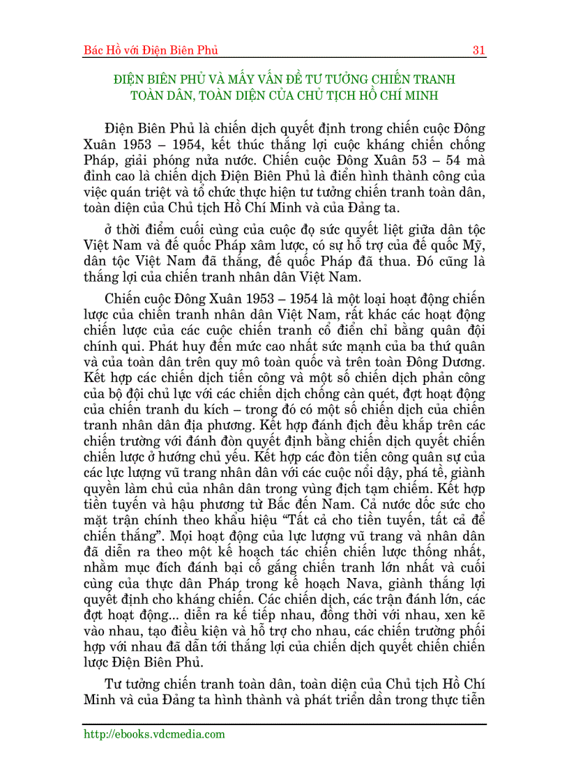 image for page Bác Hồ Với Điện Biên Phủ