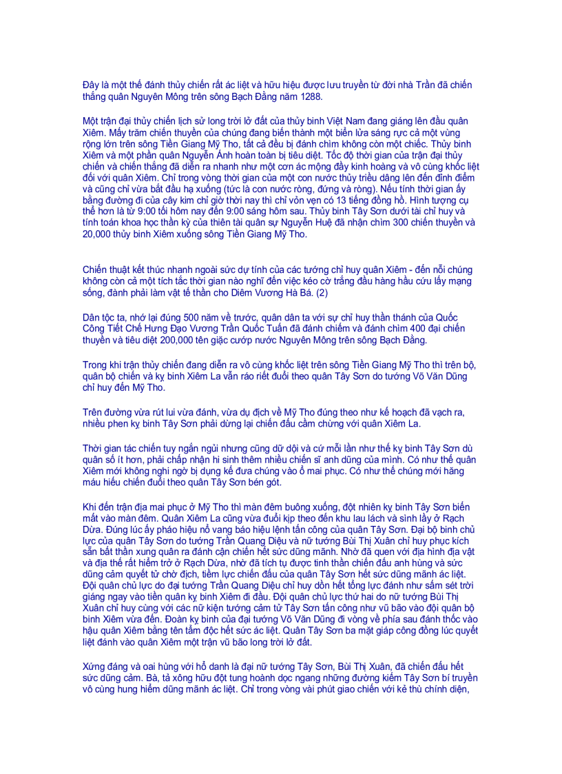 image for page Các Trận Đánh Quan Trọng Trong Lịch Sử Việt Nam 1