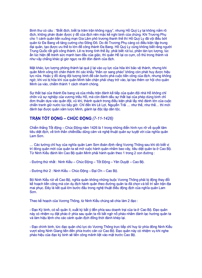 image for page Các Trận Đánh Quan Trọng Trong Lịch Sử Việt Nam 1