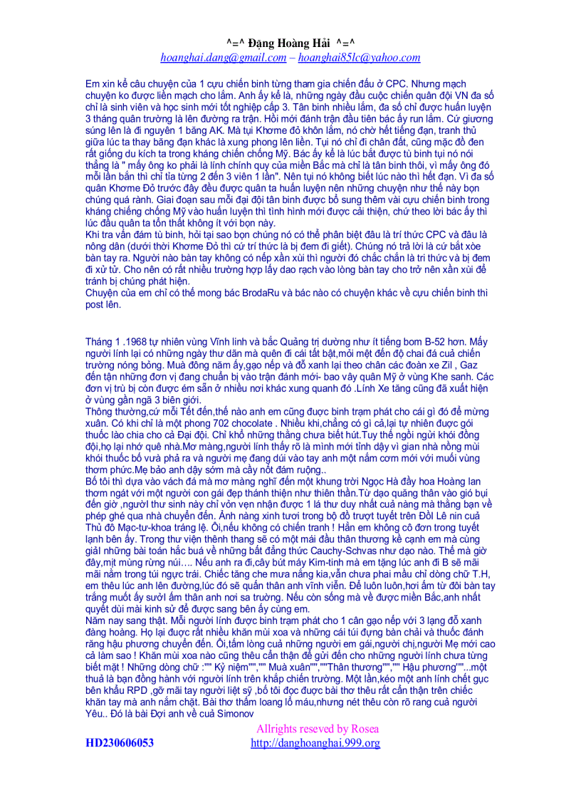 image for page Cựu Binh Kể Chuyện