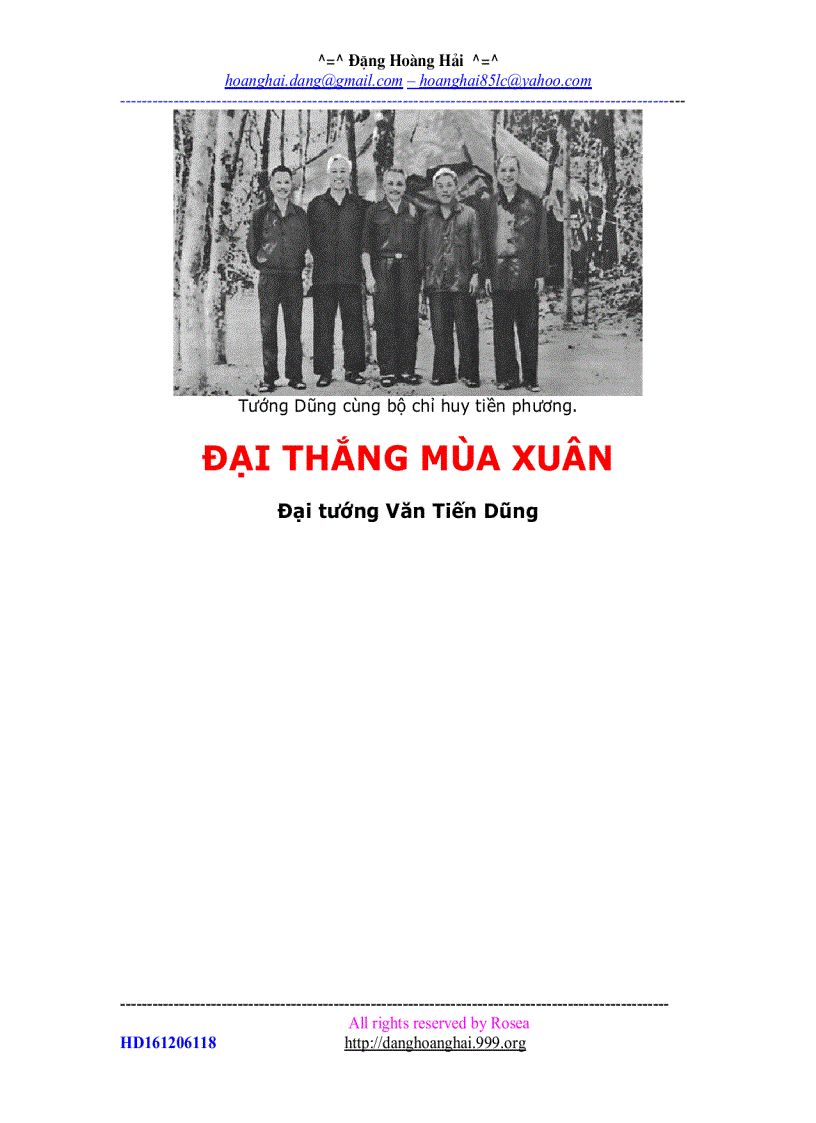 image for page Đại Tướng Văn Tiến Dũng Với Đại Thắng Mùa Xuân