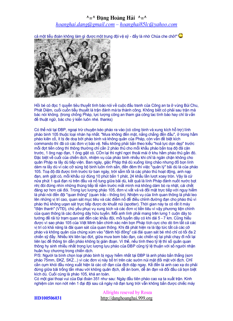 image for page Điện Biên Phủ và Những Điều Chưa Biết Phần I