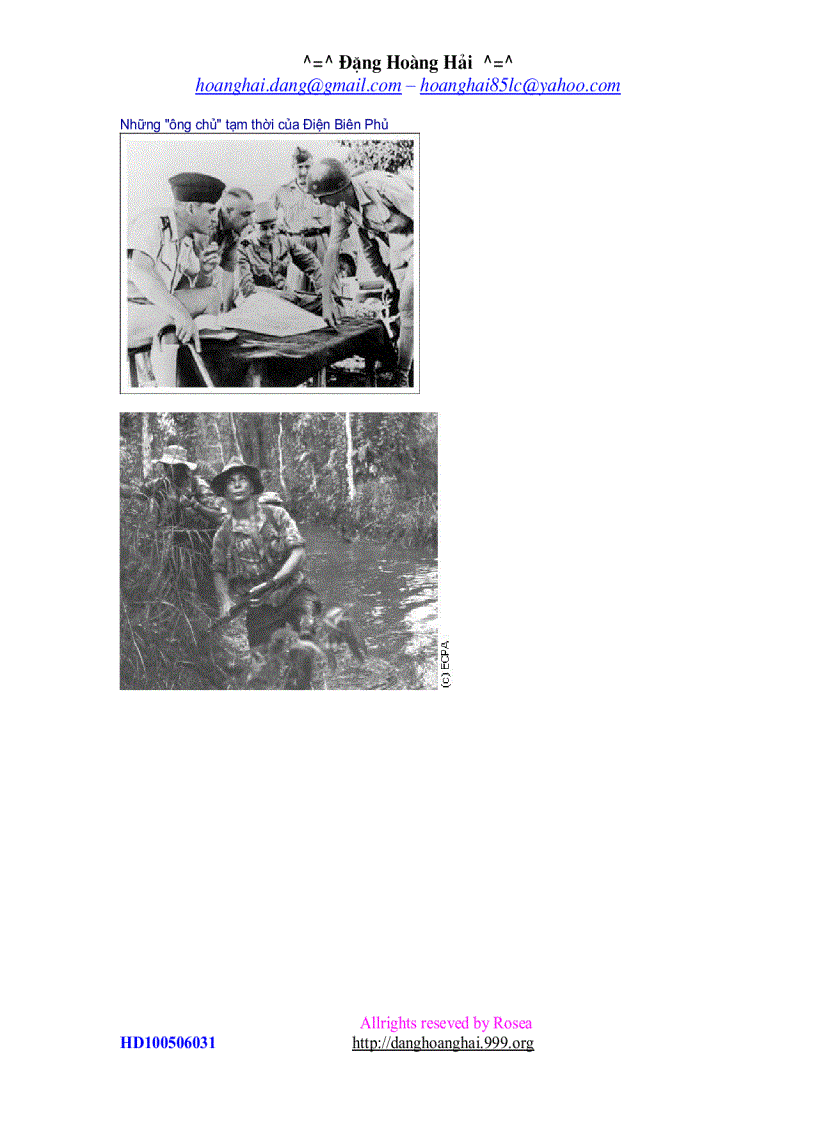 image for page Điện Biên Phủ và Những Điều Chưa Biết Phần I