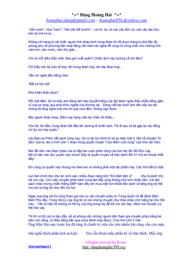 image for page Điện Biên Phủ và Những Điều Chưa Biết Phần II