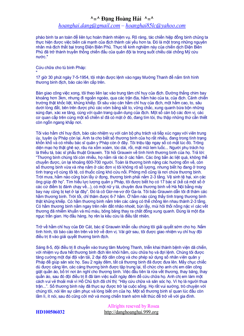 image for page Điện Biên Phủ và Những Điều Chưa Biết Phần II