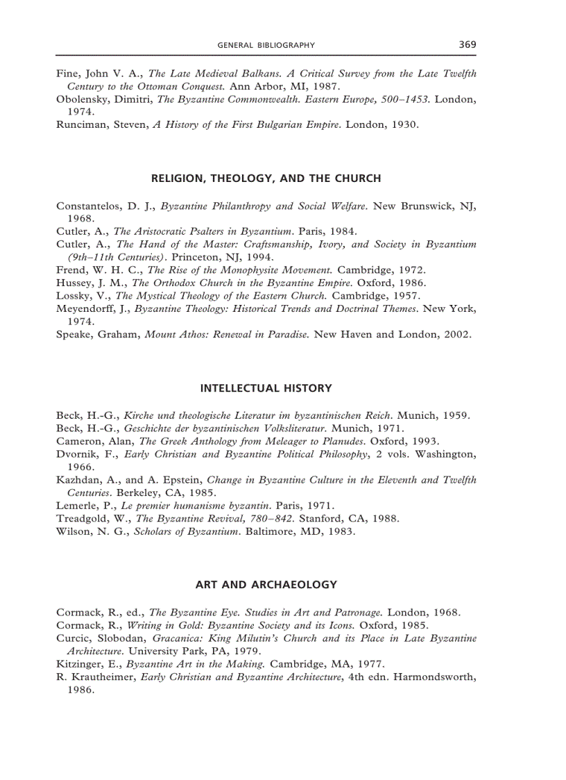 image for page History of Byzantium Timothy E 1 Gregory