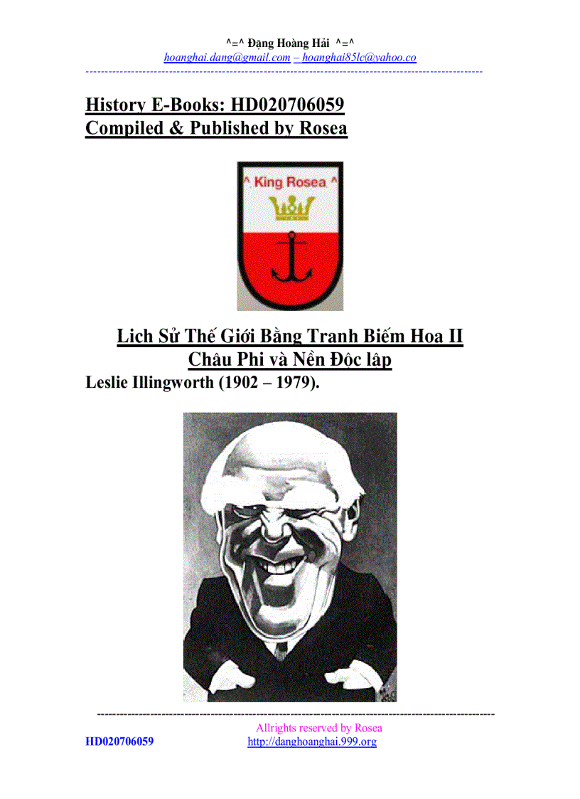 image for page Lịch Sử Thế Giới Bằng Tranh Biếm Họa Phần II