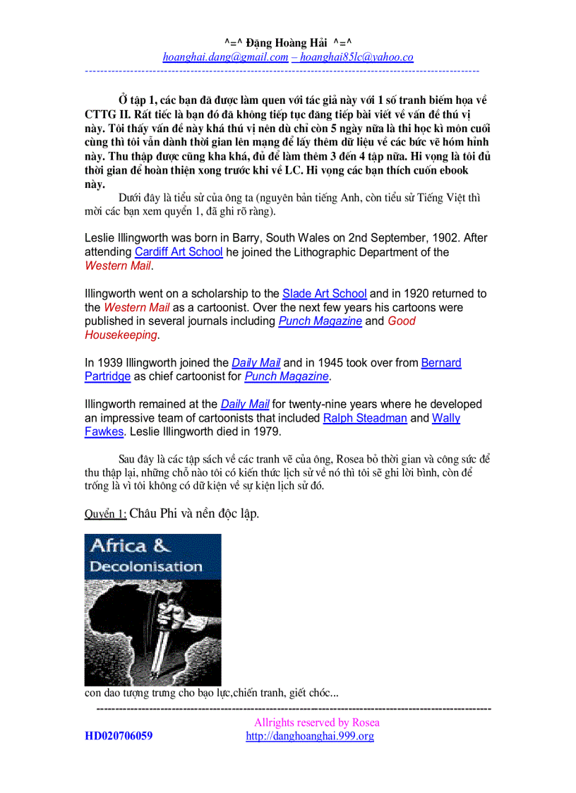 image for page Lịch Sử Thế Giới Bằng Tranh Biếm Họa Phần II