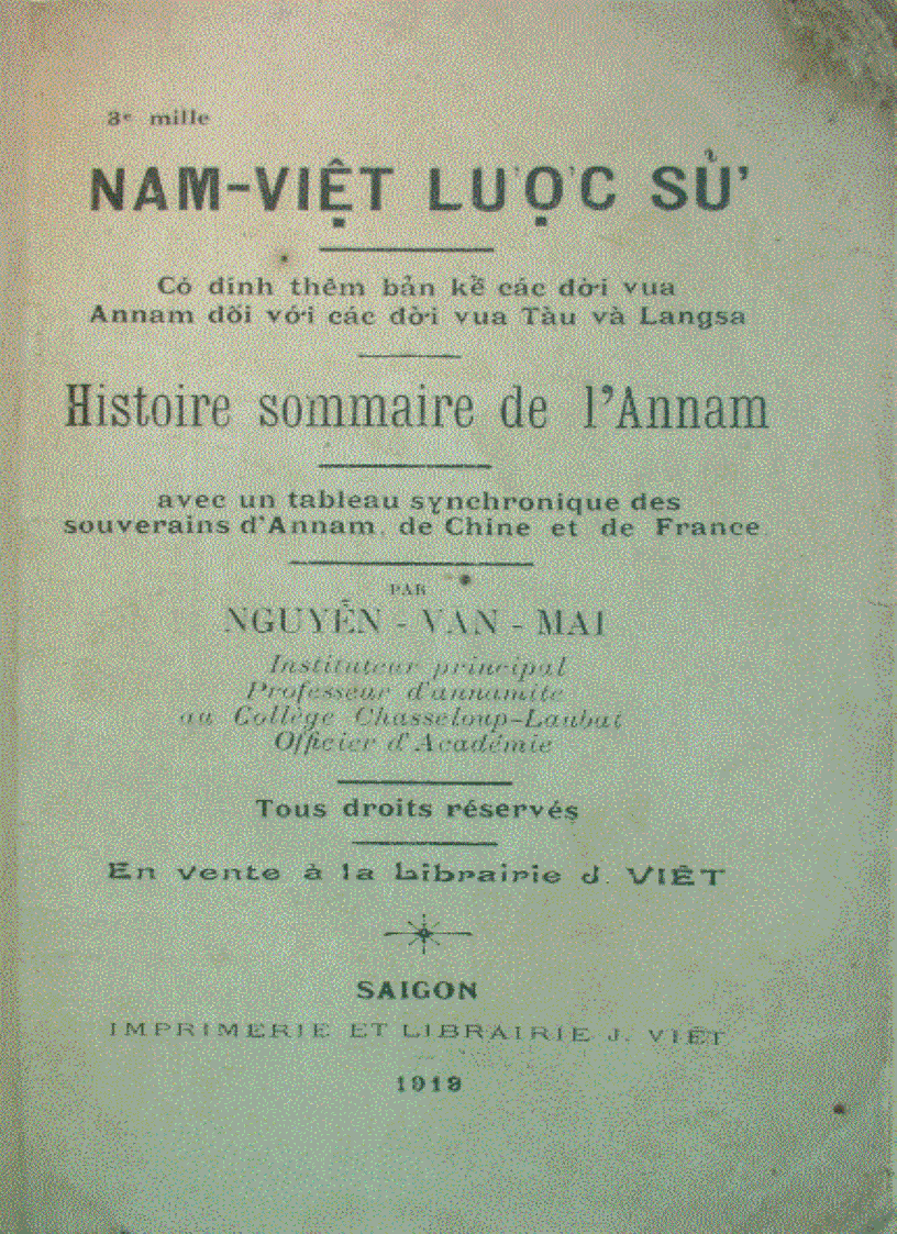 Nam Việt Sử Lược