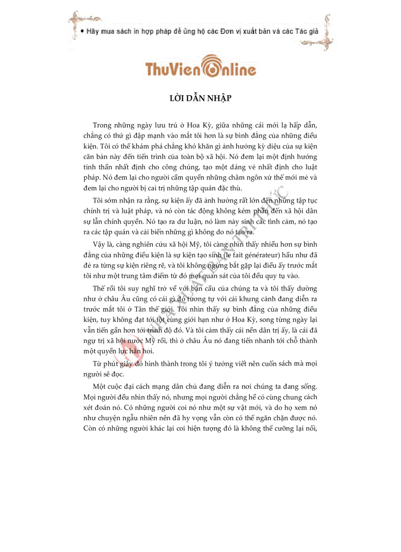 image for page Nền dân trị Mỹ tái bản lần I