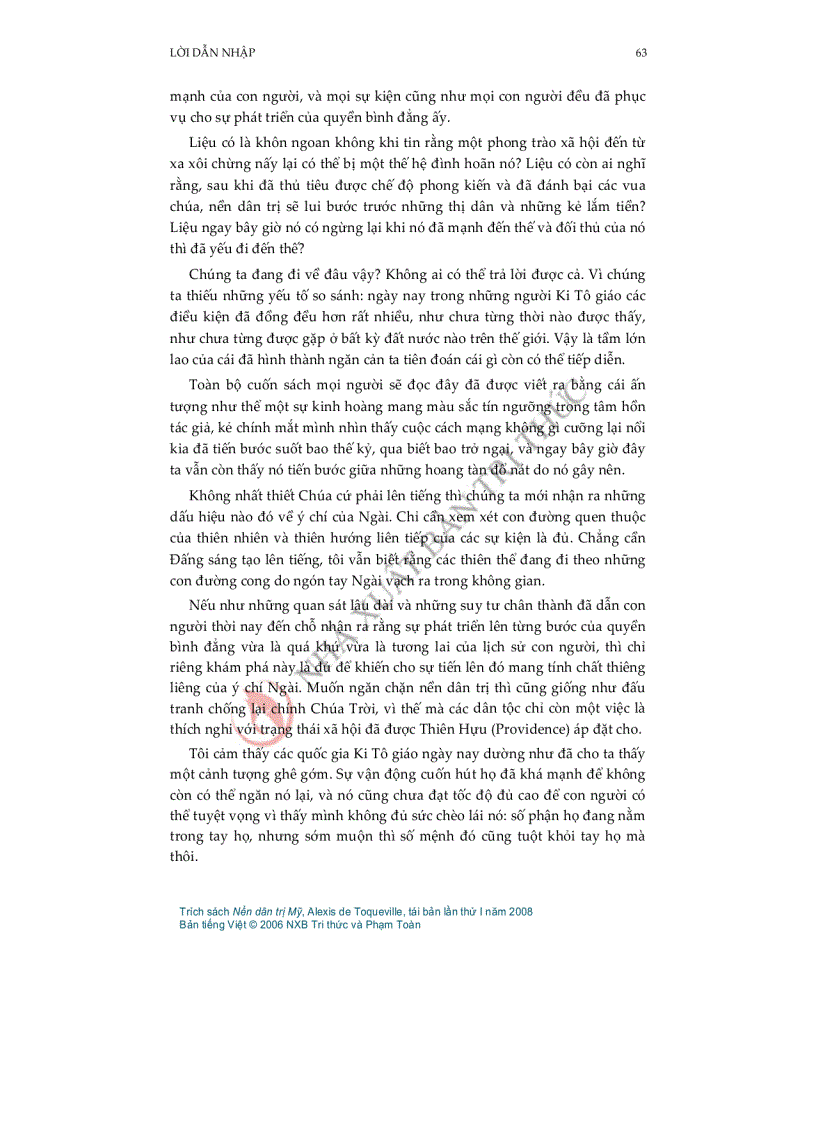 image for page Nền dân trị Mỹ tái bản lần I