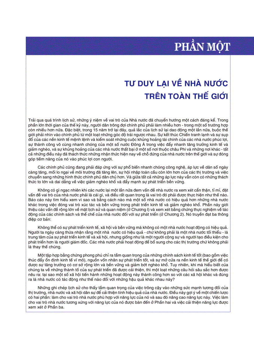 image for page Nhà Nước Trong Một Thế Giới Đang Chuyển Đổi