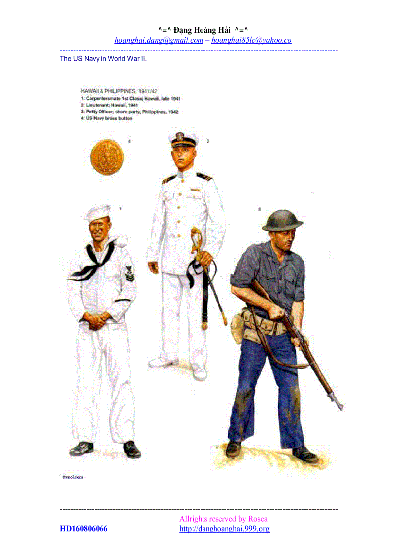 image for page Quân Phục Các Nước Qua Các Thời Kỳ