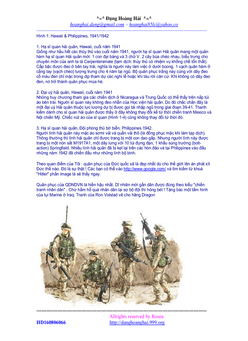 image for page Quân Phục Các Nước Qua Các Thời Kỳ