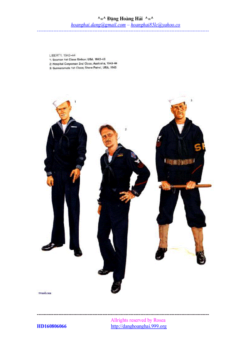 image for page Quân Phục Các Nước Qua Các Thời Kỳ