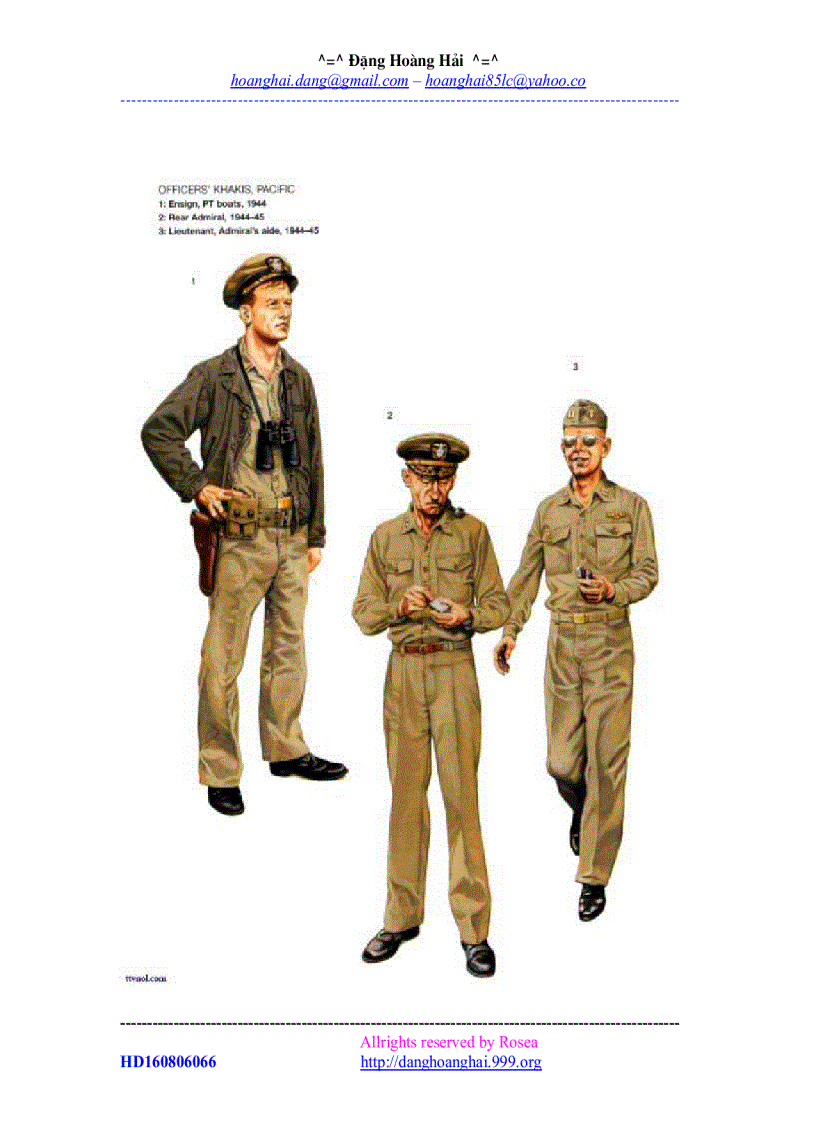 image for page Quân Phục Các Nước Qua Các Thời Kỳ