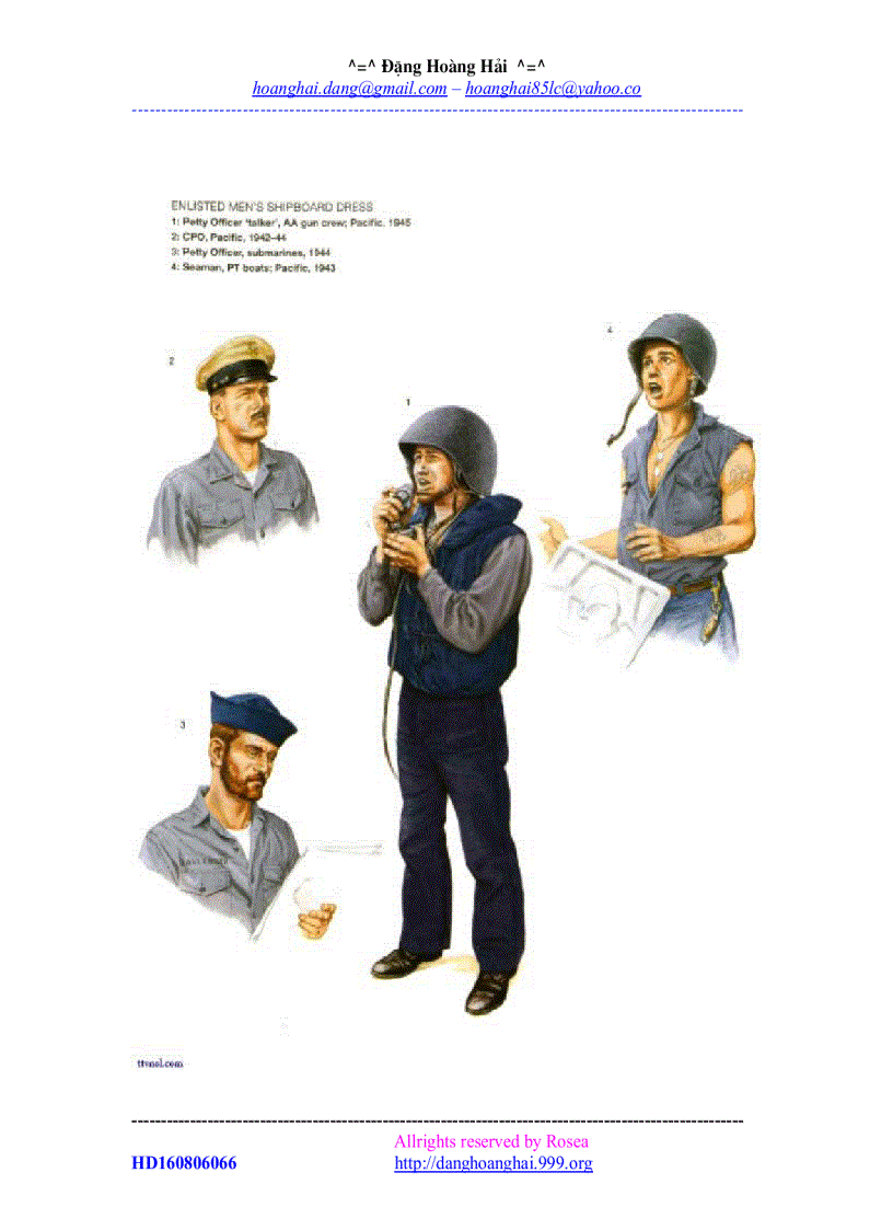 image for page Quân Phục Các Nước Qua Các Thời Kỳ