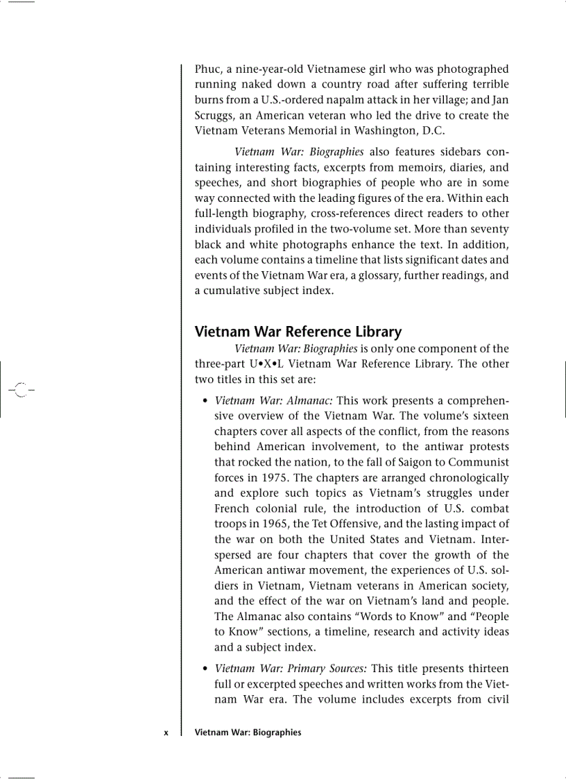 image for page Vietnam War Reference Library