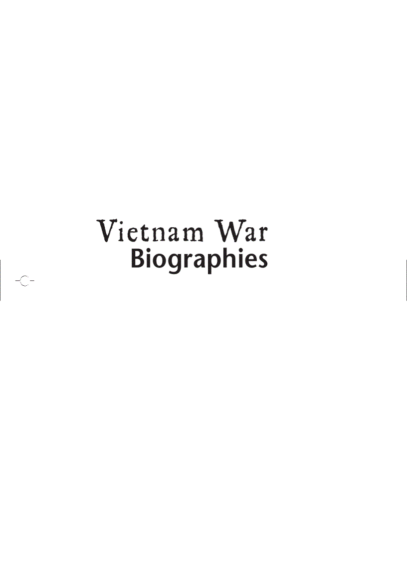 image for page Vietnam War Reference Library