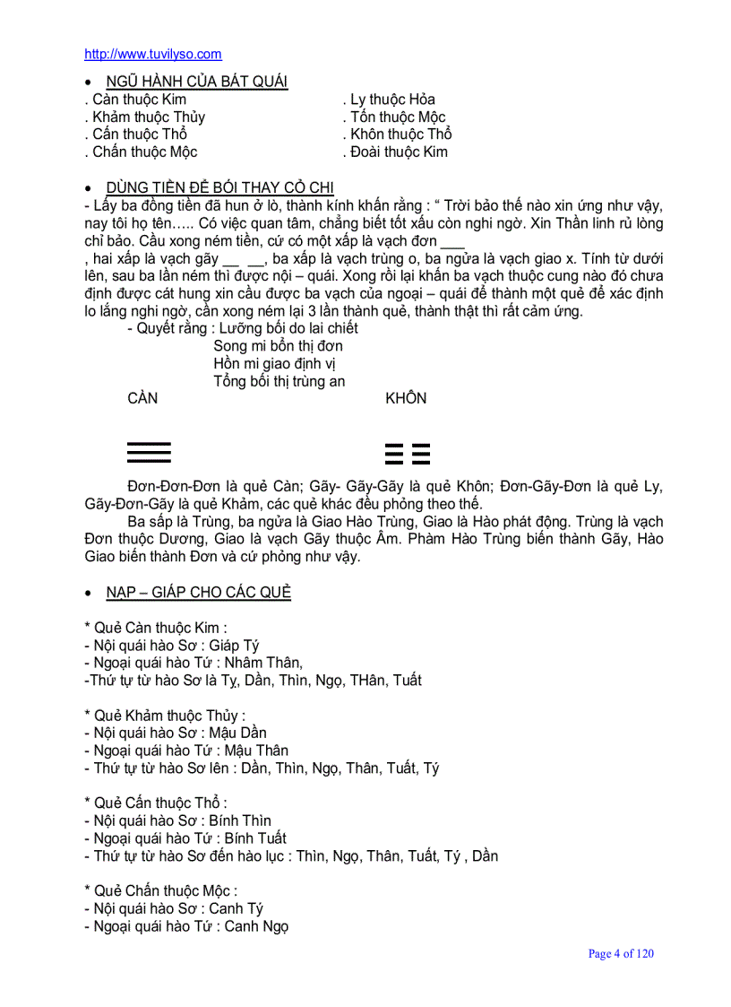 image for page Bốc Phệ Cách Ngôn