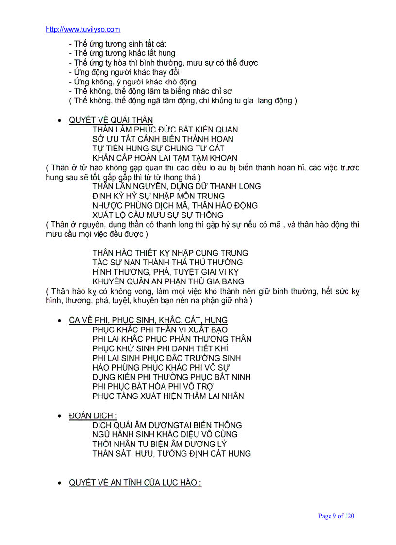 image for page Bốc Phệ Cách Ngôn