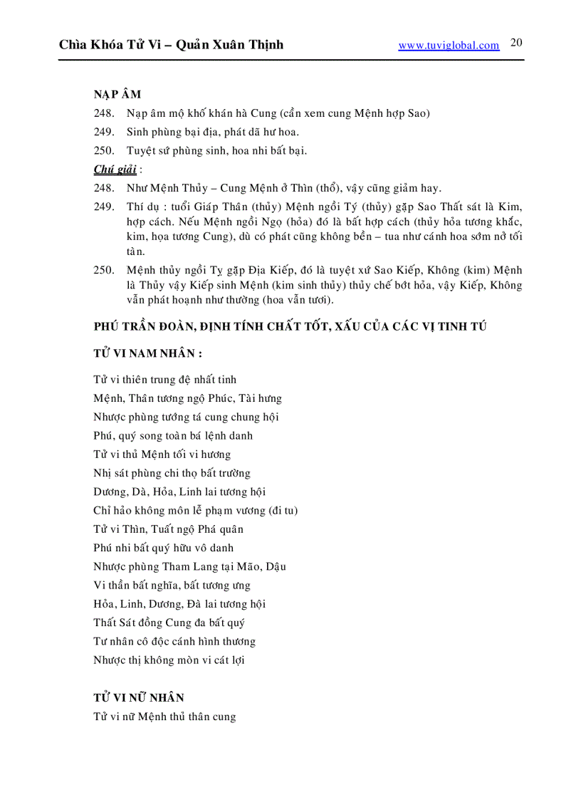 image for page Chìa Khóa Tử Vi 1