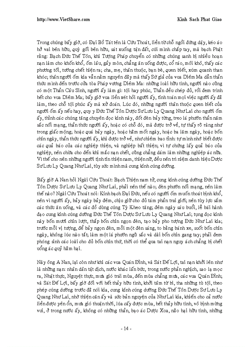 image for page Dược sư Kinh sách phật giáo